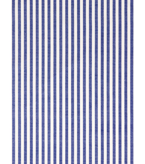 Mantel Estampado Rayas Azul Marino.