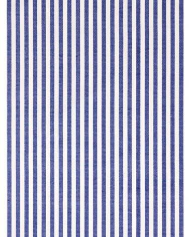 Mantel Estampado Rayas Azul Marino.