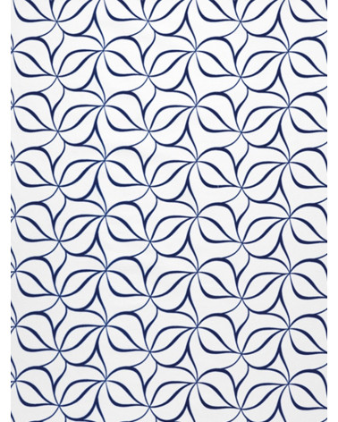 Mantel Estampado Capri color Marino.