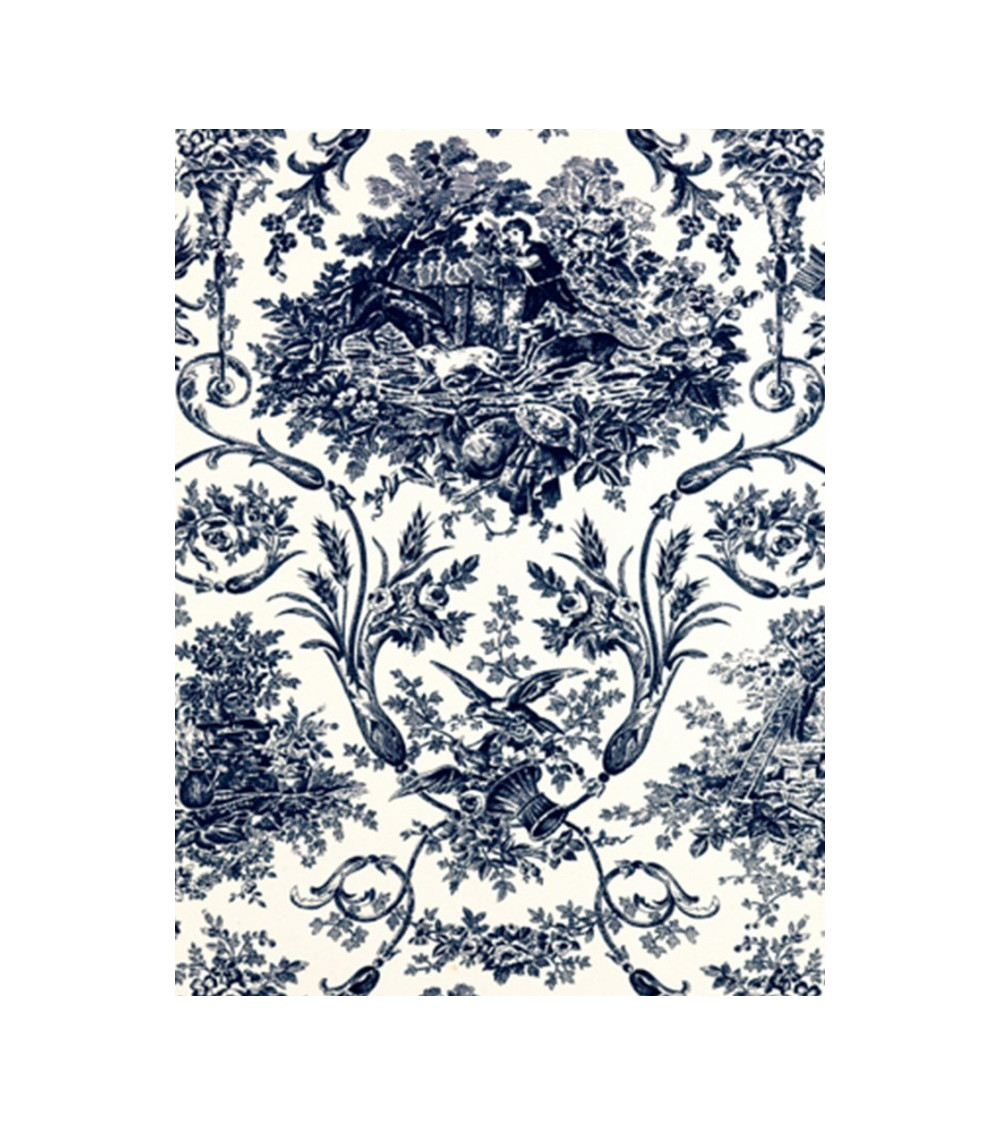 Mantel ANTIMANCHAS Estampado Orleans Azul