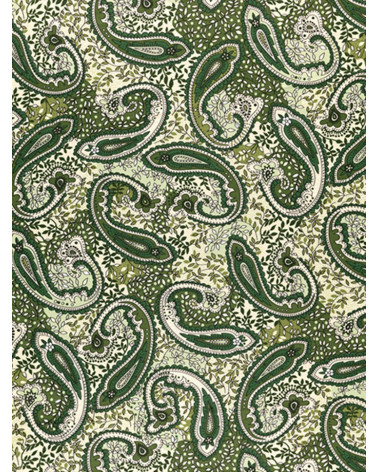 Mantel ANTIMANCHAS Kashmir verde