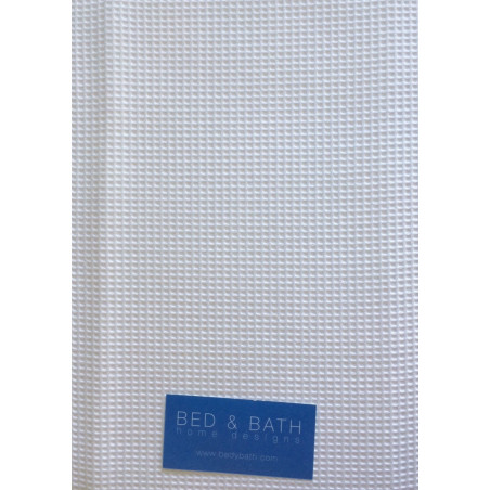 COLCHA NIDO DE ABEJA BLANCA