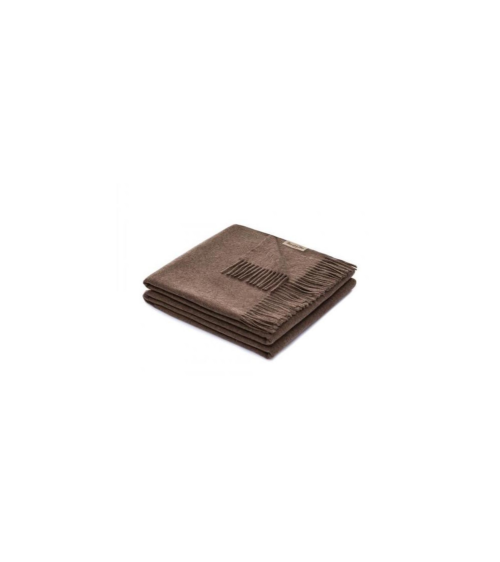 MANTA PLAID CASHMERE  100%  MARRON