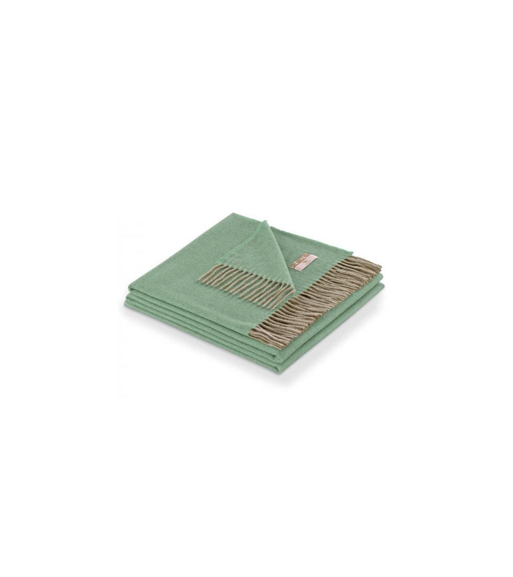 MANTA PLAID CASHMERE  100%  VERDE
