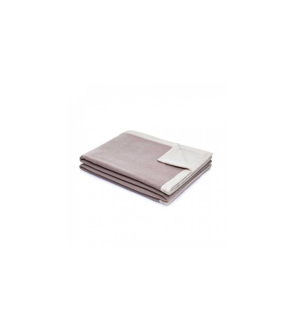 MANTA CASHMERE 10% LANA MERINO SUPERFINE 90%  BEIGE 