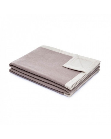 MANTA CASHMERE 10% LANA MERINO SUPERFINE 90%  BEIGE 