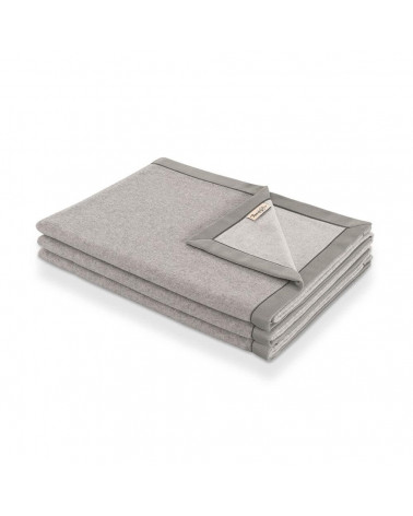MANTA CASHMERE 100%  GRIS 