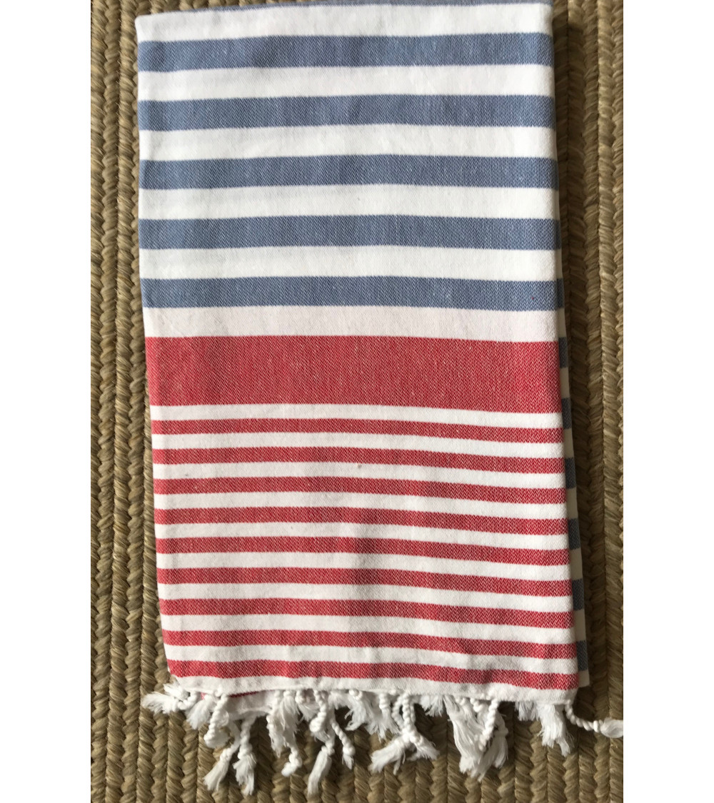 GALIA Beige - Navy Blue