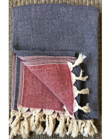 MANTA / THROW DOBLE CARA BEIGE